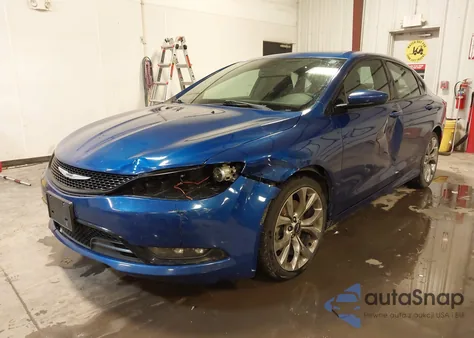 2015 Chrysler 200 S from USA, damaged, VIN 1C3CCCBG8FN580887